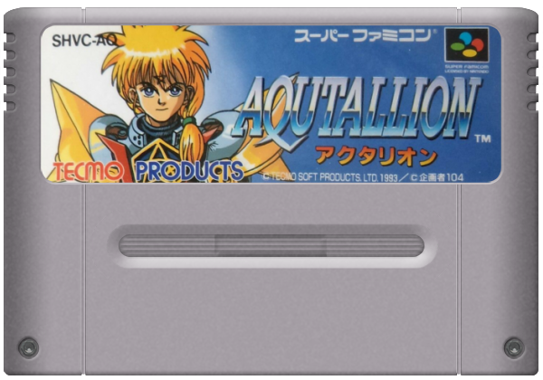 Aqutallion media 4 for Super Famicom